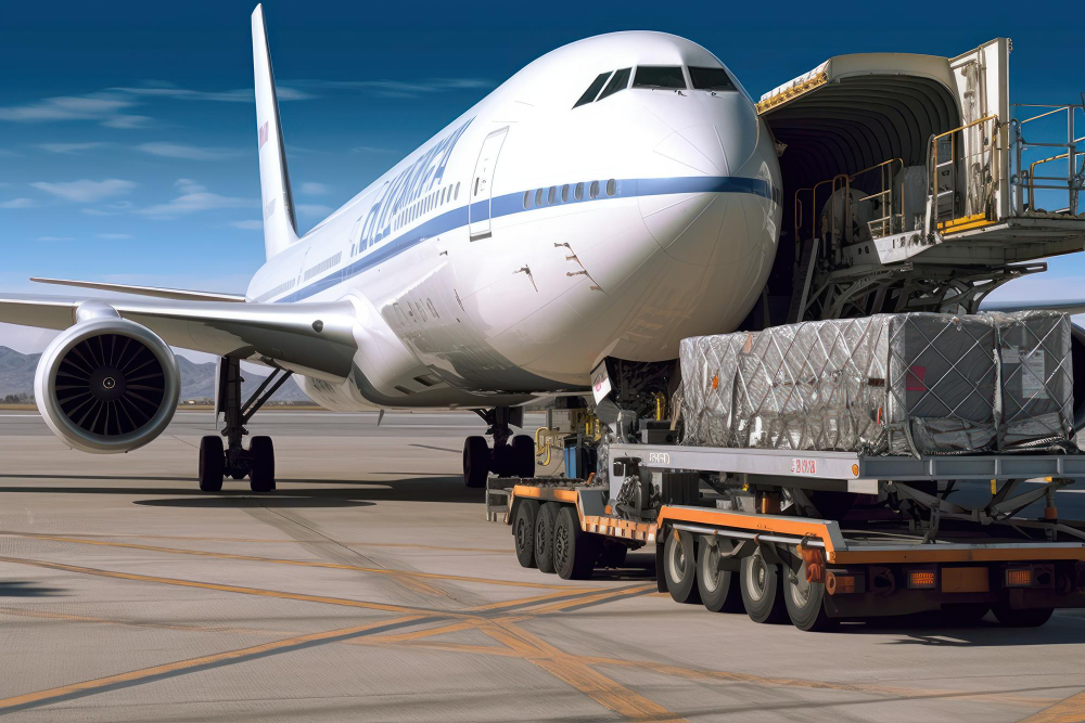 Air freight image - cargo n customers